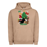 Pigment Burro ho ho ho meow Urban Hoodie - CowGirlArtShop