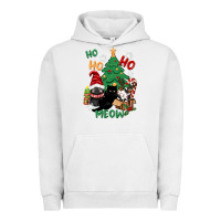 Pigment Lunar Rock ho ho ho meow Urban Hoodie - CowGirlArtShop