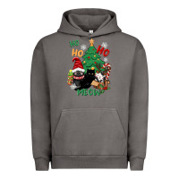 Pigment Tornado ho ho ho meow Urban Hoodie - CowGirlArtShop
