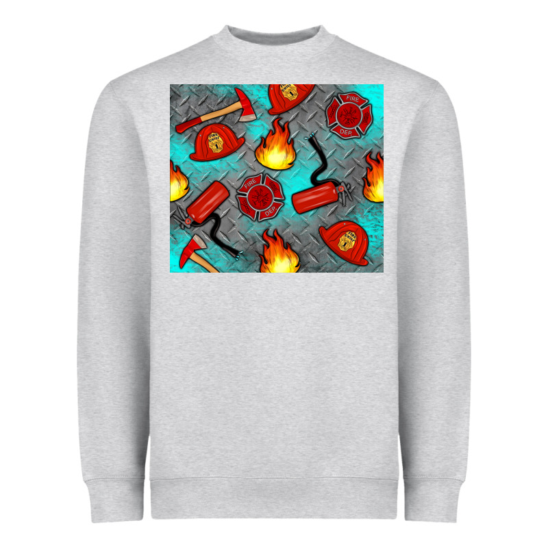 Firefighter Equipment Heavyweight Sweatshirt by Artiststas | Teevron