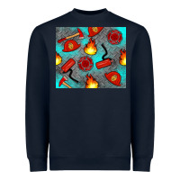 Navy firefighter equipment Heavyweight Sweatshirt - Artiststas