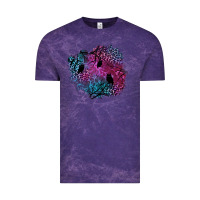 Cloud Purple halloween patch  1 Vintage Tee - BundleAndBundleShop