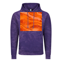 Cloud Purple orange glitter Vintage Hoodie - JahusDesignShop