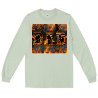 Matcha American Firefighter Dad Long Sleeve Tee - LillyAllenDesigns