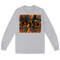 Moon Dust American Firefighter Dad Long Sleeve Tee - LillyAllenDesigns