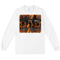 White American Firefighter Dad Long Sleeve Tee - LillyAllenDesigns