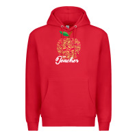 Red Teacher Premium Hoodie - Bettercallsaul