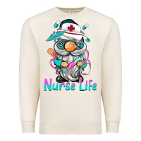 Sandshell nurse life  gnome Premium Sweatshirt - BarkalooDesign