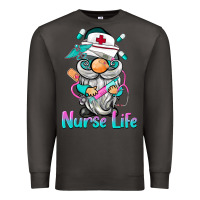 Smoke nurse life  gnome Premium Sweatshirt - BarkalooDesign