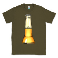 Army Green yellow beer bottle Classic Tee - AdoDesignShop