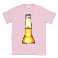 Bubblegum Pink yellow beer bottle Classic Tee - AdoDesignShop