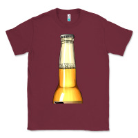 Burgundy yellow beer bottle Classic Tee - AdoDesignShop