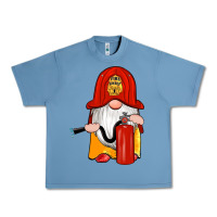 Pebble Blue firefighter gnomes Urban Heavy Tee - Artiststas