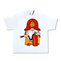 White firefighter gnomes Urban Heavy Tee - Artiststas