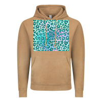 Vintage Camel turquoise leopard glitter Vintage Hoodie - JahusDesignShop