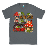 Charcoal Heather gnome sweet gnome Classic Tee - BarkalooDesign