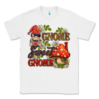 White gnome sweet gnome Classic Tee - BarkalooDesign