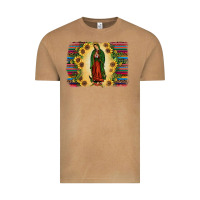 Vintage Camel serape our lady of guadalupe Vintage Tee - JahusDesignShop