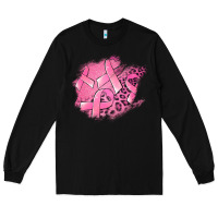 Black breast cancer patches Long Sleeve Tee - Jasminsmagicworld