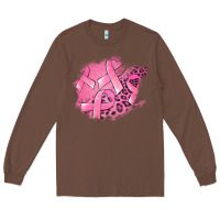 Chestnut breast cancer patches Long Sleeve Tee - Jasminsmagicworld