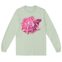 Breast Cancer Patches Long Sleeve Tee | Teevron