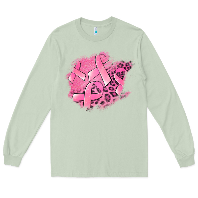 Breast Cancer Patches Long Sleeve Tee by Jasminsmagicworld | Teevron