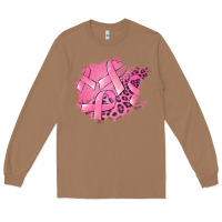 Toasted Coconut breast cancer patches Long Sleeve Tee - Jasminsmagicworld