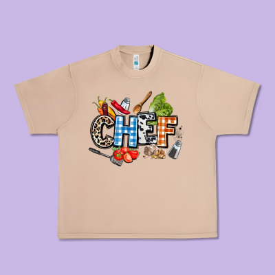 Chef Urban Heavy Tee Designed By Adodesignshop