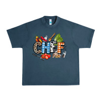 Midnight Navy chef Urban Heavy Tee - AdoDesignShop