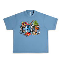 Pebble Blue chef Urban Heavy Tee - AdoDesignShop