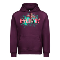 Mauve Wine faith breast cancer Urban Hoodie - CowGirlArtShop