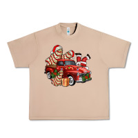 Burro christmas tree cake with farm track and santa ado Urban Heavy Tee - AdoDesignShop