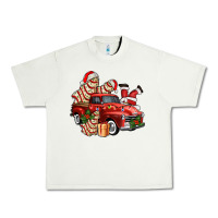 Pistachio christmas tree cake with farm track and santa ado Urban Heavy Tee - AdoDesignShop