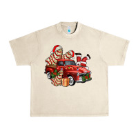 Sandshell christmas tree cake with farm track and santa ado Urban Heavy Tee - AdoDesignShop
