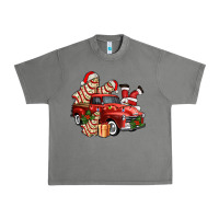 Tornado christmas tree cake with farm track and santa ado Urban Heavy Tee - AdoDesignShop