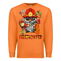Carrot firefighter gnome Premium Sweatshirt - BarkalooDesign
