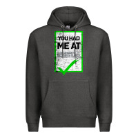 Charcoal Heather You Had Me At Ebitda Premium Hoodie - Bettercallsaul