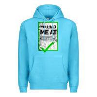 Ocean Blue You Had Me At Ebitda Premium Hoodie - Bettercallsaul