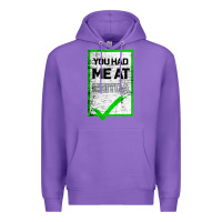 Purple You Had Me At Ebitda Premium Hoodie - Bettercallsaul