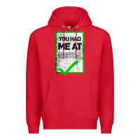 Red You Had Me At Ebitda Premium Hoodie - Bettercallsaul