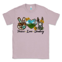 Lilac Peace Love Donkey Head Classic Tee - LillyAllenDesigns