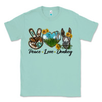 Peace Love Donkey Head Classic Tee | Teevron