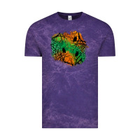 Cloud Purple halloween patch  2 Vintage Tee - BundleAndBundleShop