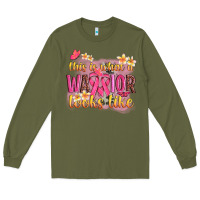 Army Green this is what a warrior looks like Long Sleeve Tee - NancyCooperArtShop