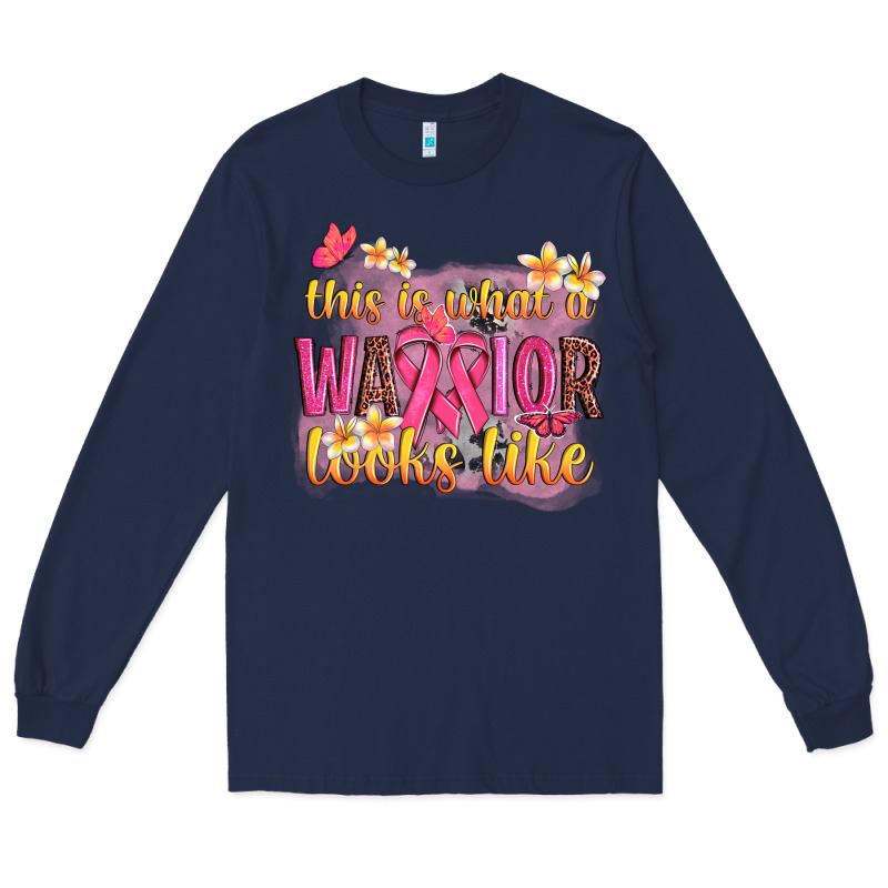 This Is What A Warrior Looks Like Long Sleeve Tee by NancyCooperArtShop | Teevron