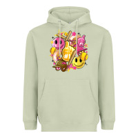 Matcha retro softball Heavyweight Hoodie - Artiststas