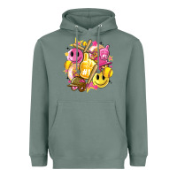 Sage retro softball Heavyweight Hoodie - Artiststas