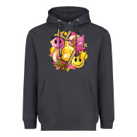 Smoke retro softball Heavyweight Hoodie - Artiststas