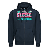 Navy nurse in progress Zipper Hoodie - NancyCooperArtShop