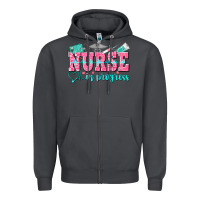 Smoke nurse in progress Zipper Hoodie - NancyCooperArtShop